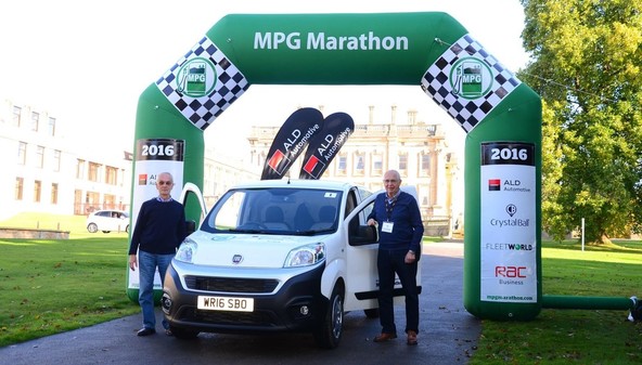 Fiat Professional fiorino 1.3 MultiJet: Najbolj varčni dostavnik na letošnjem MPG maratonu