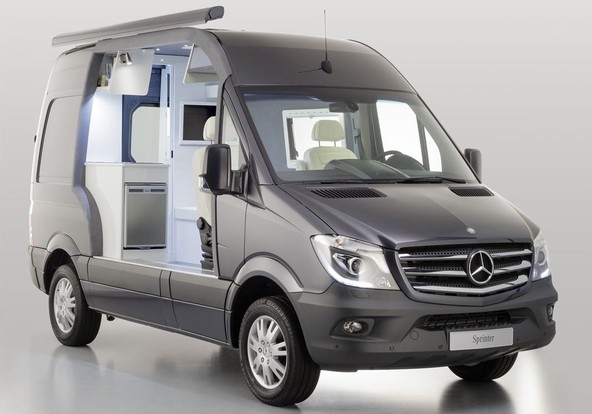 Mercedes-Benz sprinter caravan concept: Premišljen pristop k privabljanju kupcev