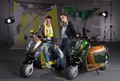 Mini scooter E concept: Minijeva  Quadrophenia 