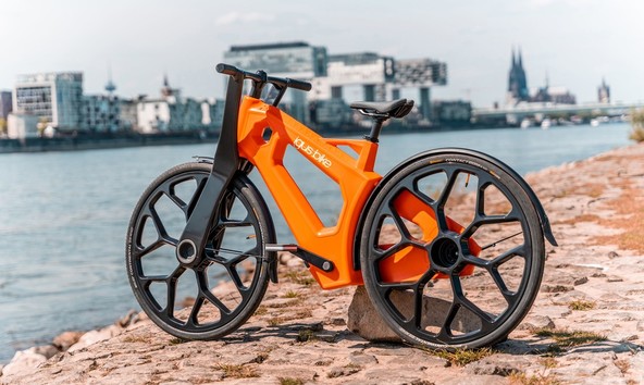 Igus-Bike: Nerjaveči bicikel