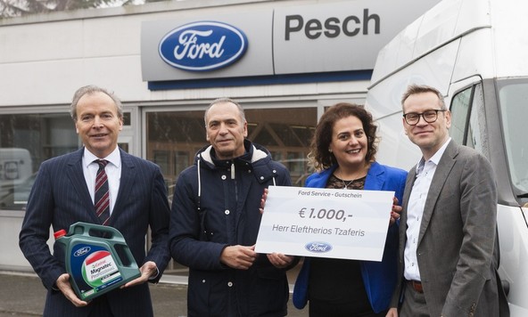 Nov števec kilometrov za 'Svena': Fordov transit z milijon prevoženimi kilometri