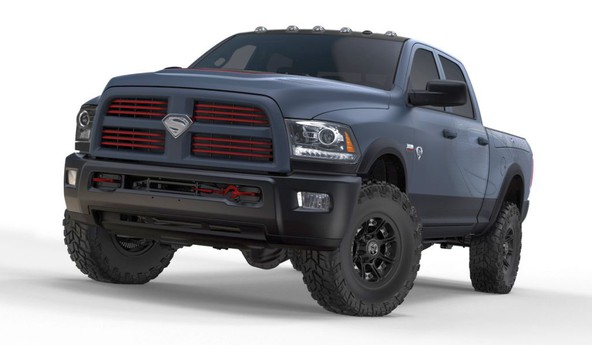 Ram 1500 4WD 'Man of Steel': Jekleni mož in njegov 'power wagon'