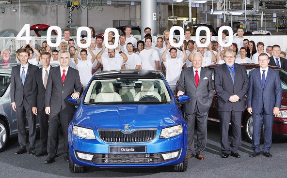 Škoda octavia: Štiri milijone izdelanih primerkov