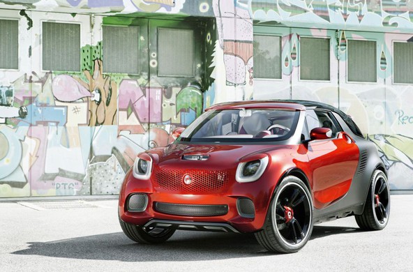 Smart forstars concept: Daimlerjev 'Paceman'