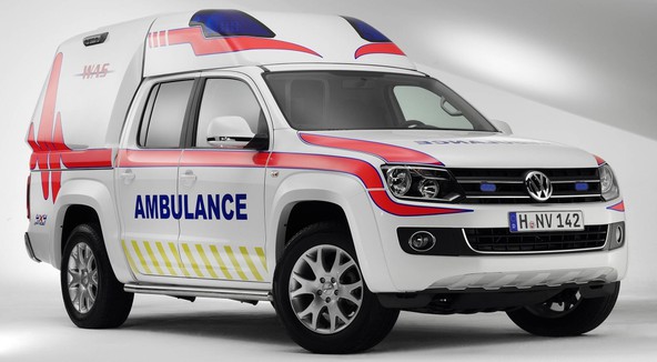 WAS-Volkswagen amarok: 'All Terrain Ambulance'