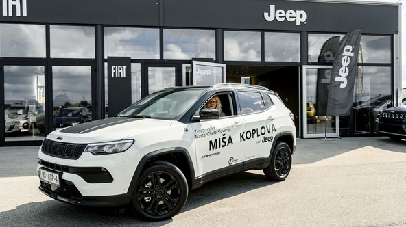 Jeep in vrhunska kuhinja – skupne vrednote: Zmagovalka MasterChefa, Miša Koplova, od zdaj vozi Jeep Compass