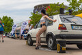 8. Slovensko youngtimer srečanje: Mladodobniki ponovno napolnili parkirišče E. Leclerca