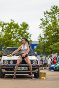 8. Slovensko youngtimer srečanje: Mladodobniki ponovno napolnili parkirišče E. Leclerca