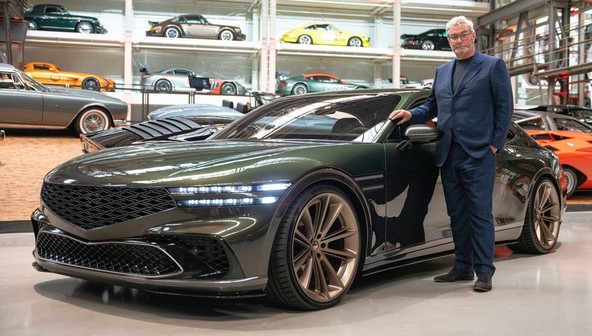 Genesis X Gran Coupe Concept in Luc Donckerwolke