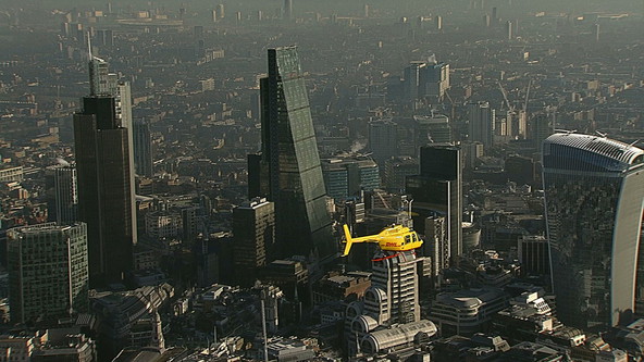 DHL Express: DHL premaguje promet s prvo express helikoptersko storitvijo v Londonu