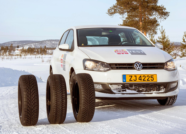 GTÜ & ACE - primerjalni test: Celoletne pnevmatike so alternativa zimskim pnevmatikam