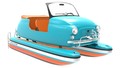 "Resto-Floating" by Floating Motors: Plovila z obliko kultnih avtomobilov