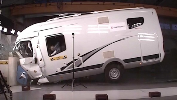 Polintegriran ali integriran avtodom? : Dramatični švedski video posnetek ponuja odgovor …