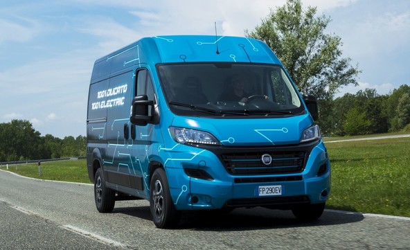 FIAT ducato electric: Prvi predogled električnega ducata