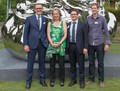 Dr. Thomas Sedran, Friederike Schmid, Théo Elie-Huguenin in Christian Gonzenbach