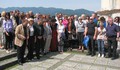 Skupinska fotografija na gradu