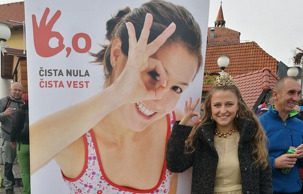 Preventivna akcija Čista nula, čista vest: Akcije zoper vožnjo pod vplivom alkohola podpira tudi 21. Vinska kraljica Slovenije