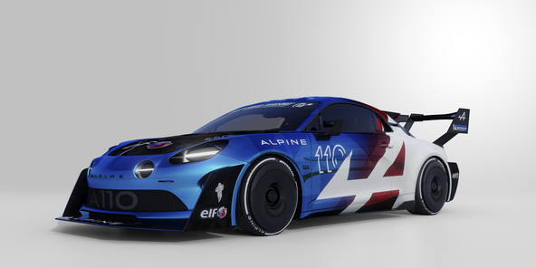 ALPINE A110 PIKES PEAK : VOZILO, KI BO NAPADLO AMERIŠKI VRH 