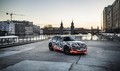 "Audi e-tron extreme", 3. postaja: Royal Danish Playhouse v Kopenhagnu: Oaza miru: prototip Audi e-tron sam na velikem odru