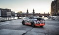 "Audi e-tron extreme", 3. postaja: Royal Danish Playhouse v Kopenhagnu: Oaza miru: prototip Audi e-tron sam na velikem odru