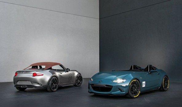Mazda MX-5 Spyder in MX-5 Speedster: Mazda predstavlja dva nova oblikovalska koncepta