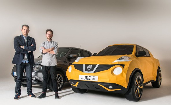 NISSAN JUKE: ZLOŽEN V VELIKI BRITANIJI: Pravijo, da se vse najboljše ideje porodijo na kosu praznega papirja