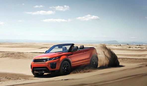 Range Rover Evoque kabriolet: Kabriolet za vse letne čase