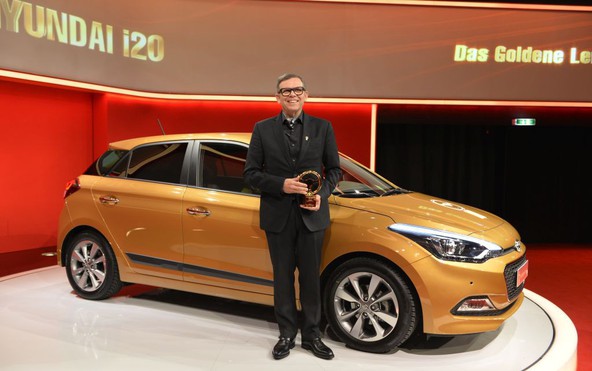 “Zlati volan 2015” za Hyundai i20: i20 prepriča s privlačno obliko, prostornostjo in visoko kakovostjo
