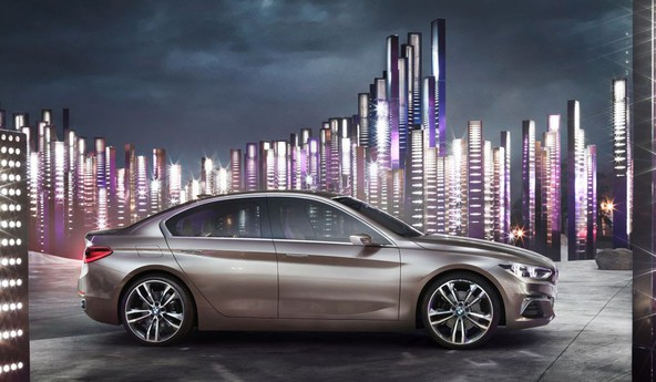 Koncept: kompaktna limuzina BMW: Športna, elegantna in izjemna