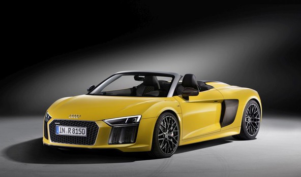 Novi Audi R8 Spyder V10: Premiera na mednarodnem avtomobilskem salonu v New Yorku