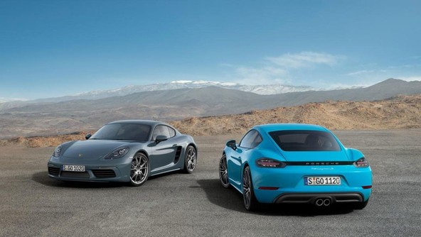 Novi Porsche 718 Cayman: Coupé s sredinsko nameščenim motorjem kot vstopni model zaokroža serijo 718