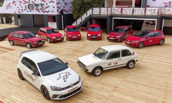 Srečanje ob Vrbskem jezeru 2016: Volkswagen praznuje 40. rojstni dan Golfa GTI
