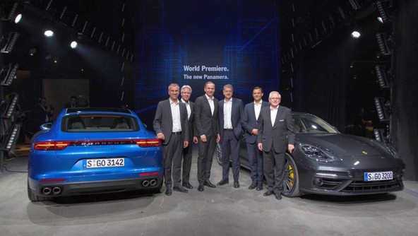 Povsem na novo razvita Porsche Panamera: Športnik med kombilimuzinami