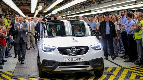 Opel Crossland X: Začetek proizvodnje v Zaragozi