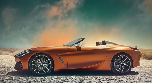 BMW Z4 Concept: Svoboda na štirih kolesih