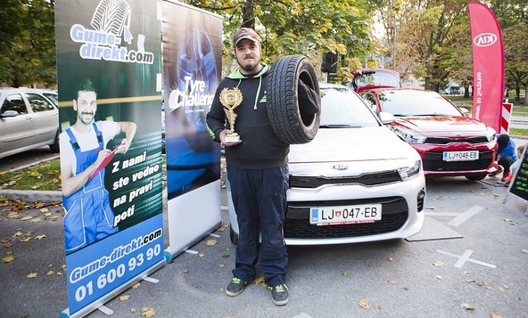 Zmagovalec Andraž Homar