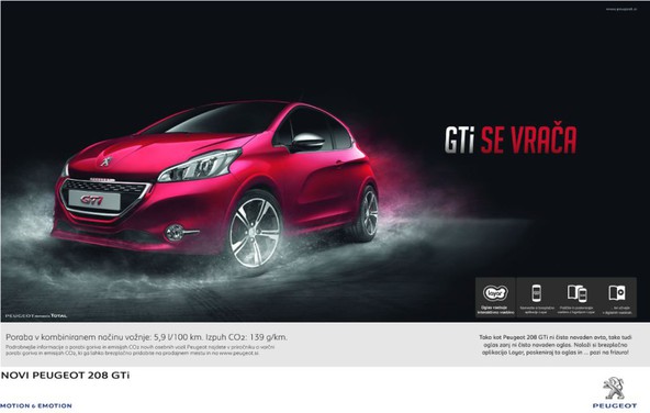 Peugeot 2008 & Peugeot Slovenija : Inovativne oblike oglaševanja ob pričetku prodaje