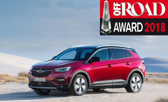 Najboljši v razredu: Opel Grandland X je osvojil nagrado Off Road