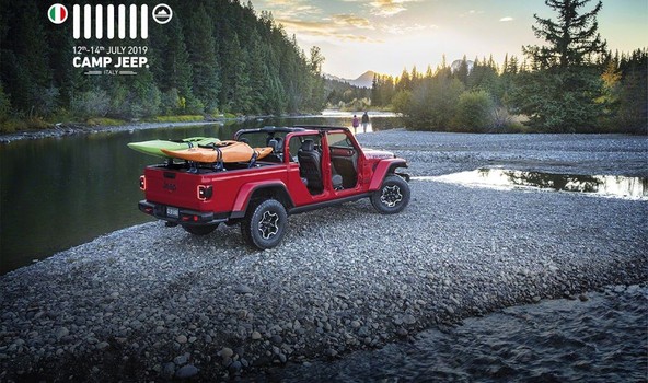 Camp Jeep 2019: Prizorišče evropske predpremiere novega modela Jeep Gladiator