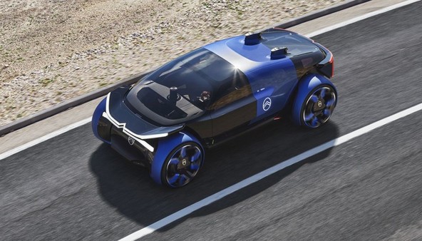 CITROËN 19_19 CONCEPT: POTOVANJE V NAČINU E-UDOBJA