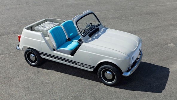 Renault e-Plein Air : Sodobna različica 4L Plein Air