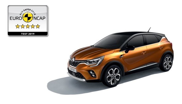 Novi Renault Captur : 5 ZVEZDIC EURO NCAP
