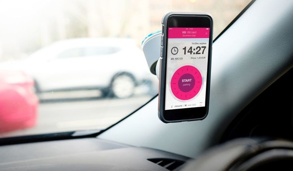 Mobilna aplikacija EasyPark : Parkirajte lažje in hitreje, tudi v praznični gneči