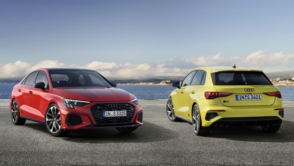 Audi S3 Sportback in Audi S3 limuzina: Več športnosti, moči in užitka v vožnji