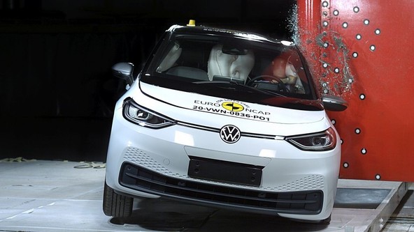 Odlična ocena za ID.3: 5 zvezdic na testu Euro NCAP