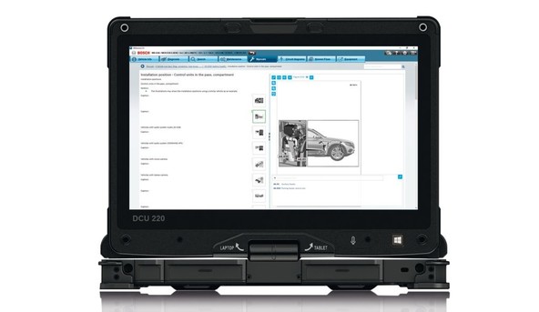 Bosch Esitronic 2.0 Online : Informacije o popravilih in vzdrževanju neposredno od proizvajalca