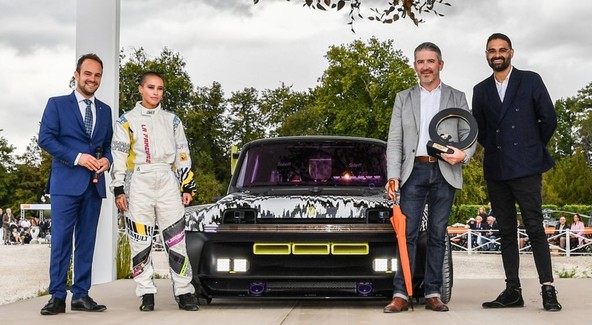 »ARTS & ELEGANCE 2022« V CHANTILLYJU: R5 TURBO 3E JE OSVOJIL NAGRADO OBČINSTVA 