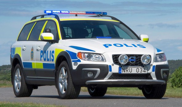 Volvo XC70 D5 AWD: XC70 prejel vrhunske ocene s strani švedske policije