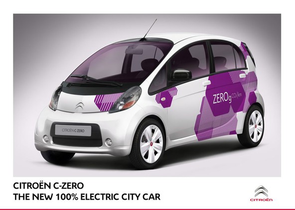 Citroën C-zero: 100 % električna rešitev