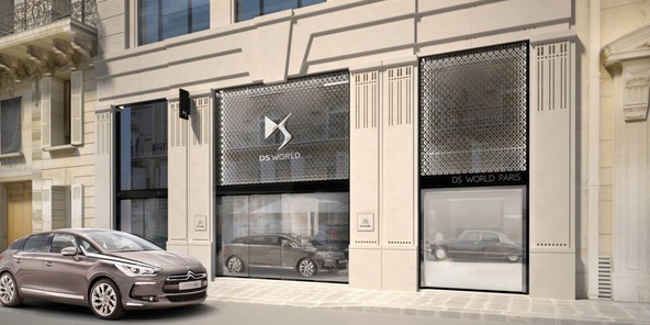 CITROËNOVA linija DS: DS WORLD PARIS, OSREDNJI CENTER LINIJE DS